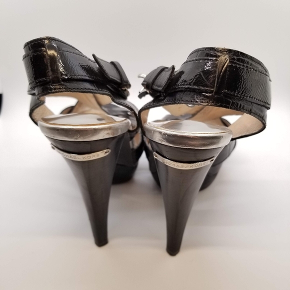 Michael Kors Strappy Open Toed Heels - Picture 4 of 9